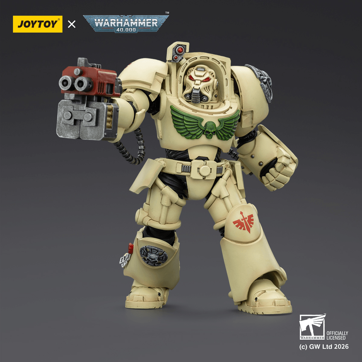 Dark Angels Deathwing Terminator 2 with Power Fist and Storm Bolter | 6927054403134