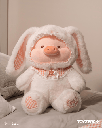 LuLu the Piggy - 28cm Bunny LuLu Plush (White ver.) | 726436108461