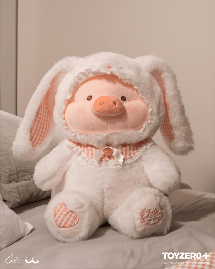 LuLu the Piggy - 28cm Bunny LuLu Plush (White ver.) | 726436108461