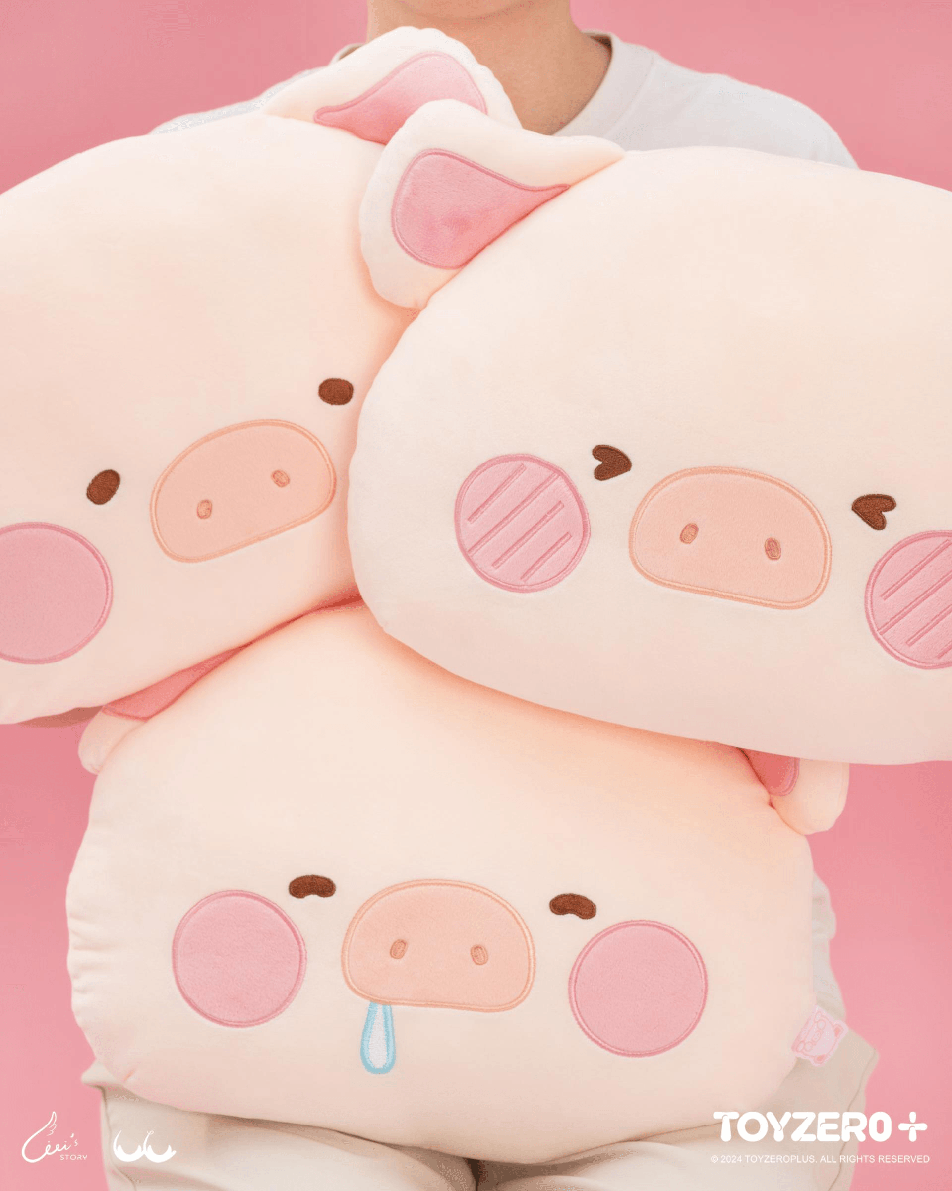 LuLu the Piggy Generic - Emoji Cushion (Hungry ver.) | 781005994340