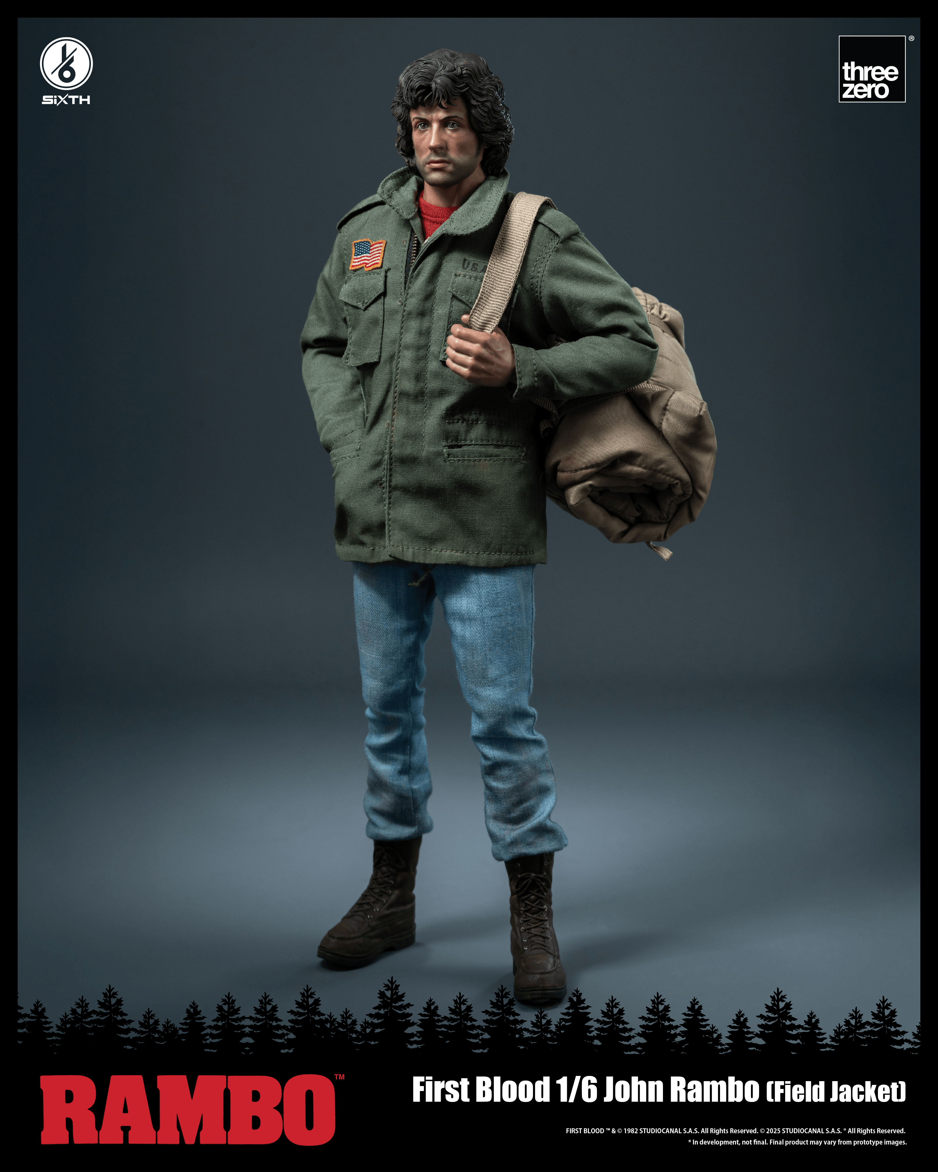  Rambo: First Blood - 1/6 John Rambo (Field Jacket) | 4895250819221