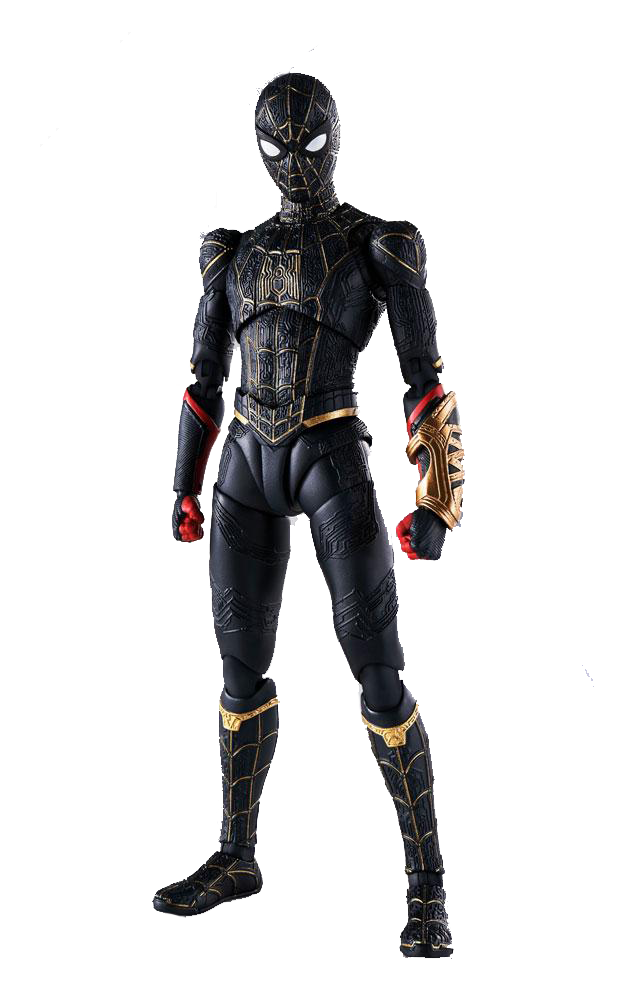 BANDAI Spirits Spider-Man Black & Gold Suit (Spider-Man: No way Home) Special Set | 4573102630070