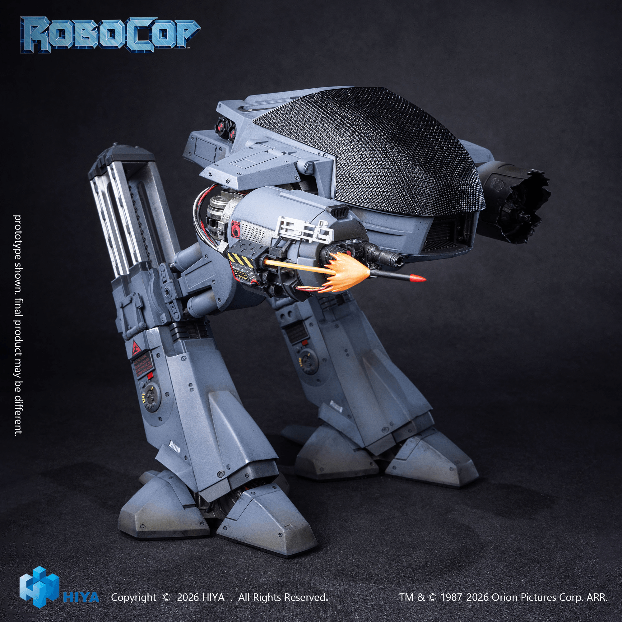 1/12 Scale 6 Inch RoboCop ED-209 Action Figure | 6957534203916