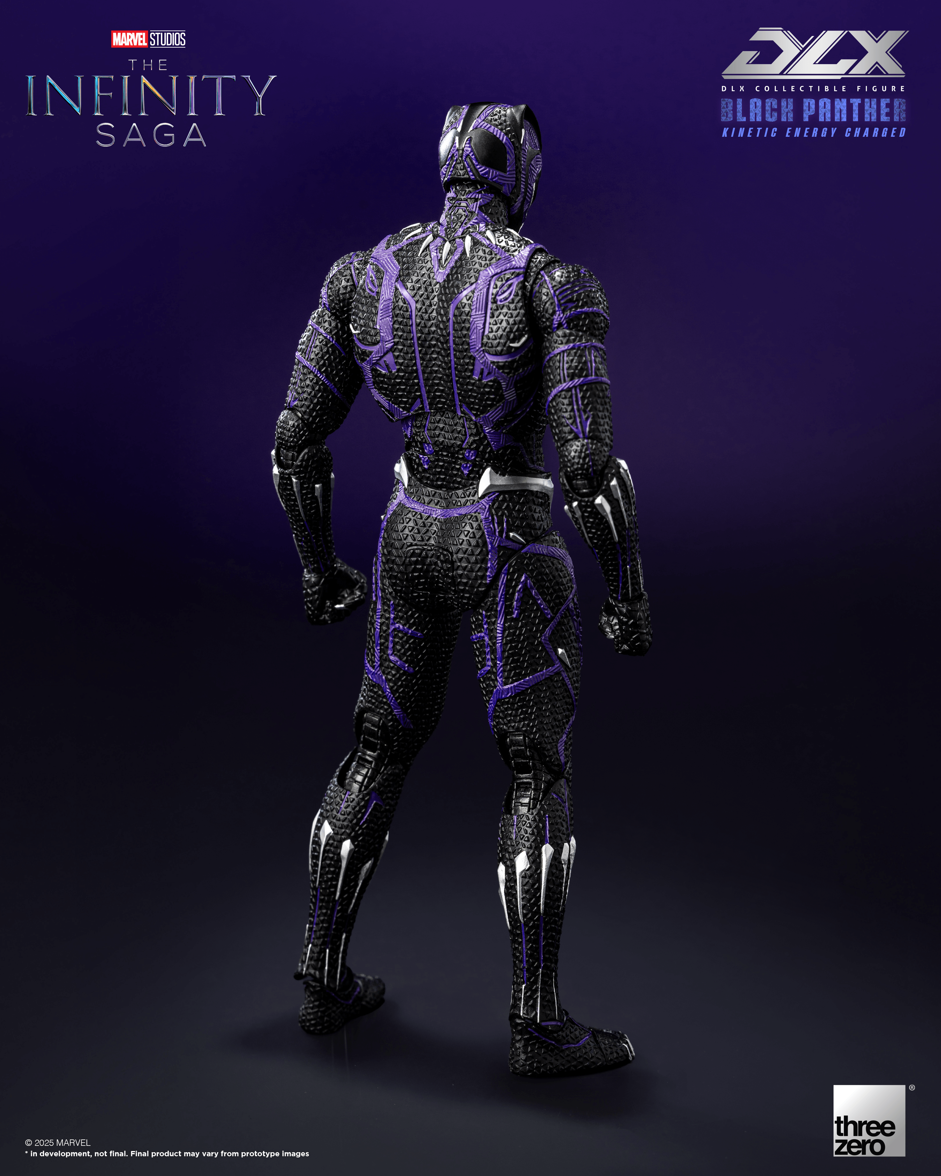 Marvel Studios: The Infinity Saga- DLX Black Panther (Kinetic Energy Charged) | 4895250819429