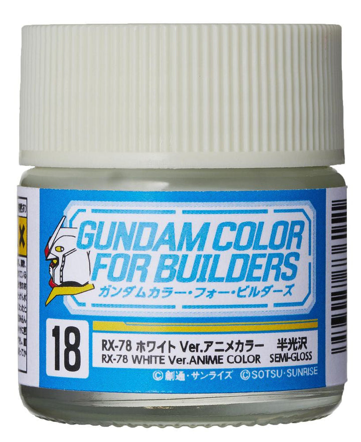 Mr Hobby G Color - RX-78 WHITE Ver. ANIME COLOR | 4973028736151