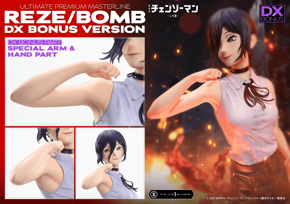 Ultimate Premium Masterline Chainsaw Man – The Movie: Reze Arc REZE/BOMB DX Bonus Version