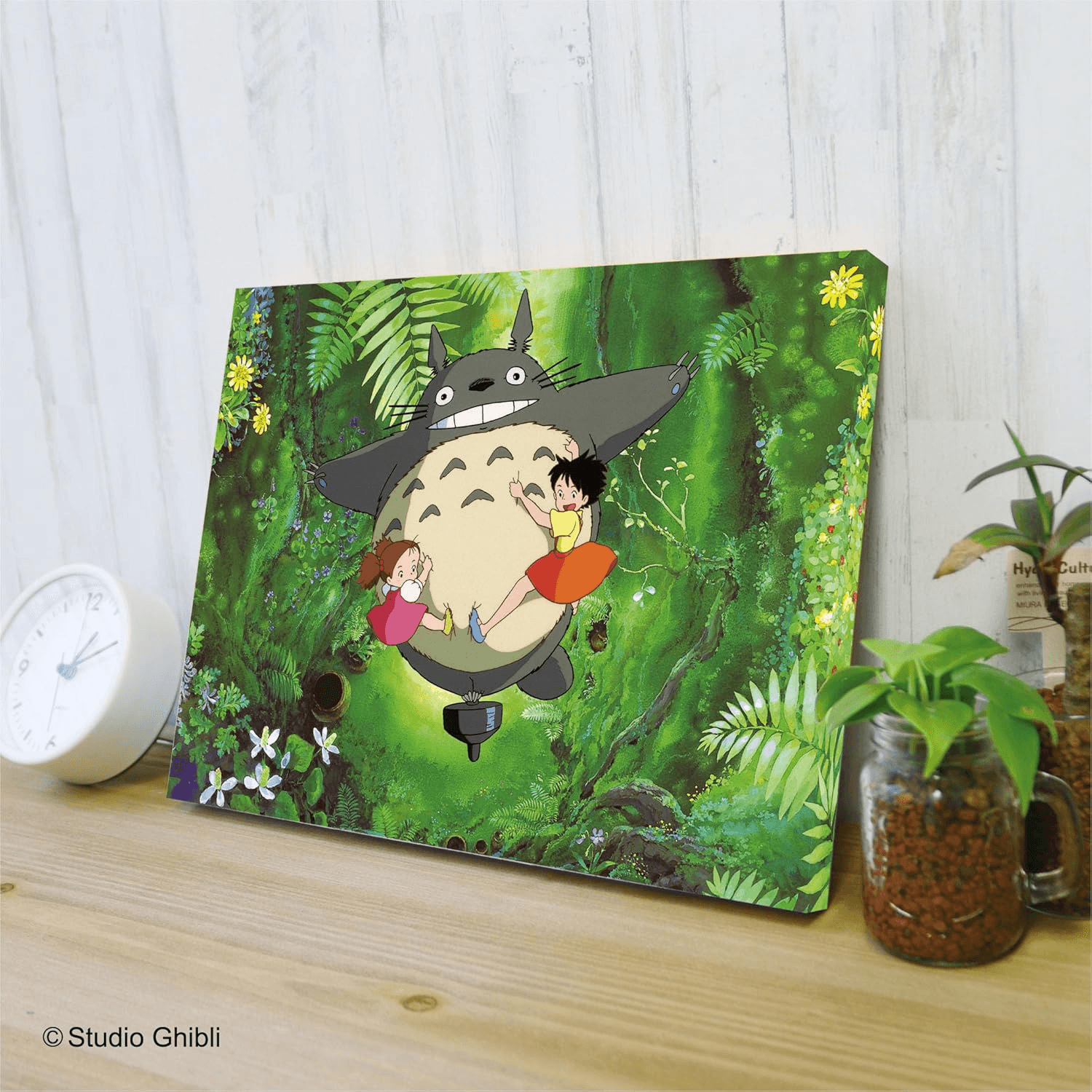 ATB-51 Art Board Jigsaw - Totoro - Climbing on Totoro "My Neighbor Totoro" | 4970381524081