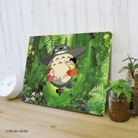 ATB-51 Art Board Jigsaw - Totoro - Climbing on Totoro "My Neighbor Totoro" | 4970381524081