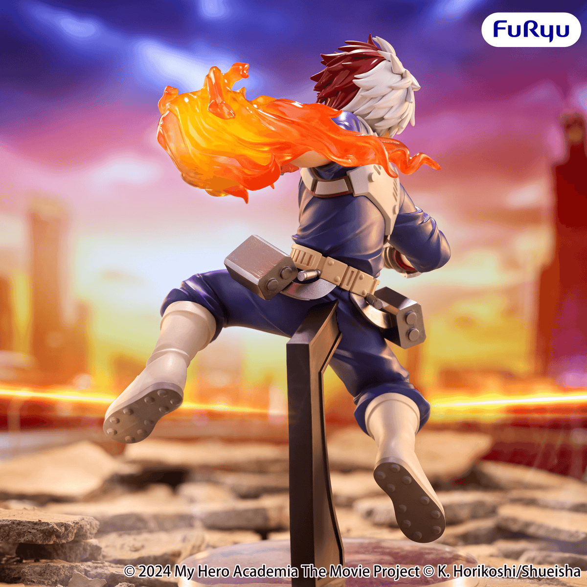 My Hero Academia: You're Next Muchute Figure -Shoto Todoroki-
