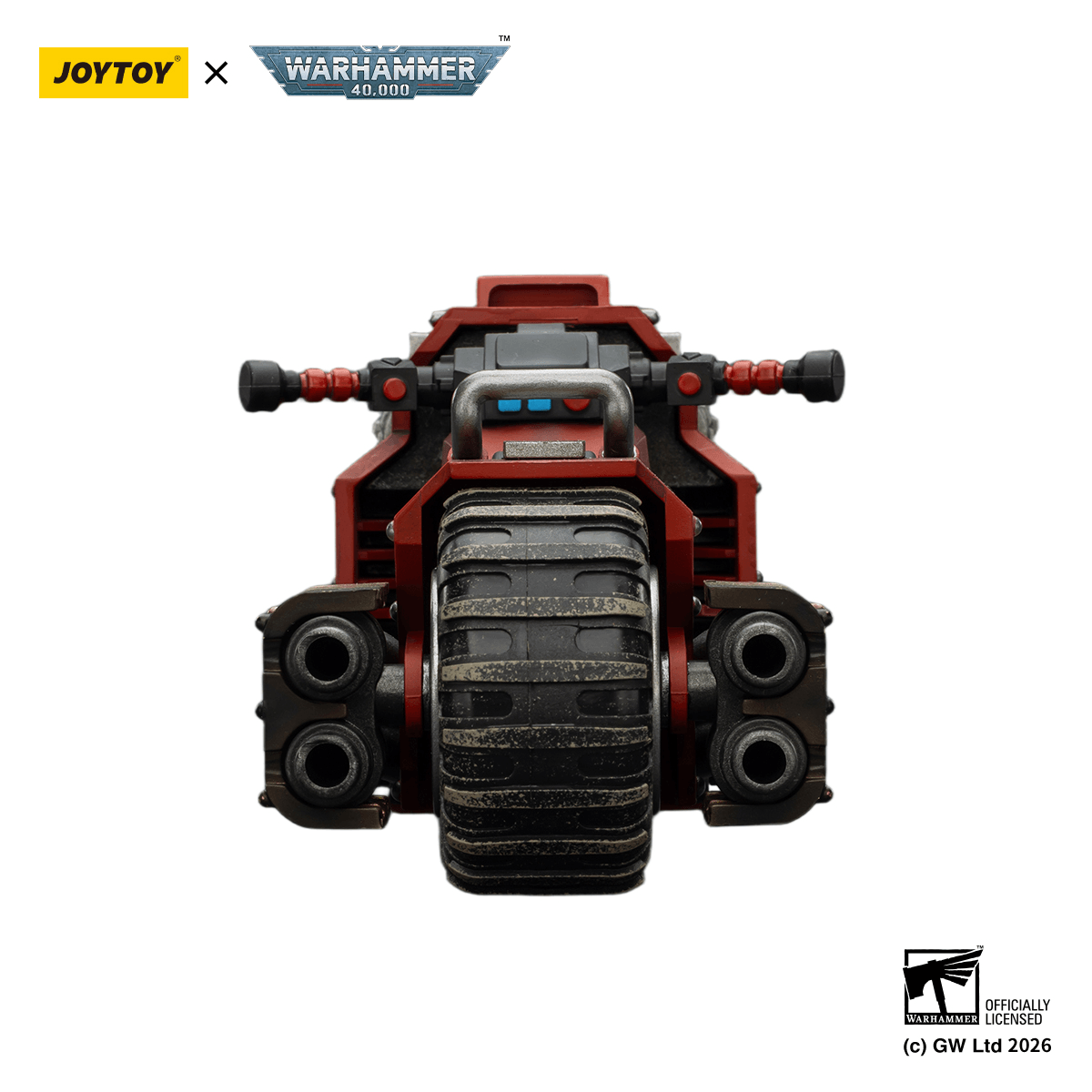 Blood Angels Raider-pattern Combat Bike with twin-linked bolt rifles | 6927054403752