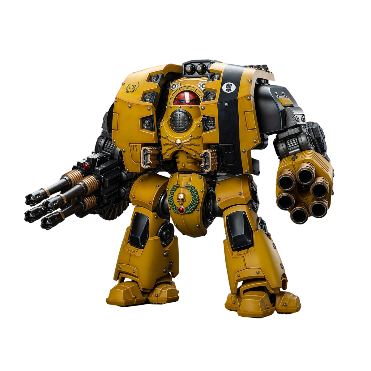 Joy Toy Imperial Fists Leviathan Dreadnought with Cyclonic Melta Lance and Storm Cannon