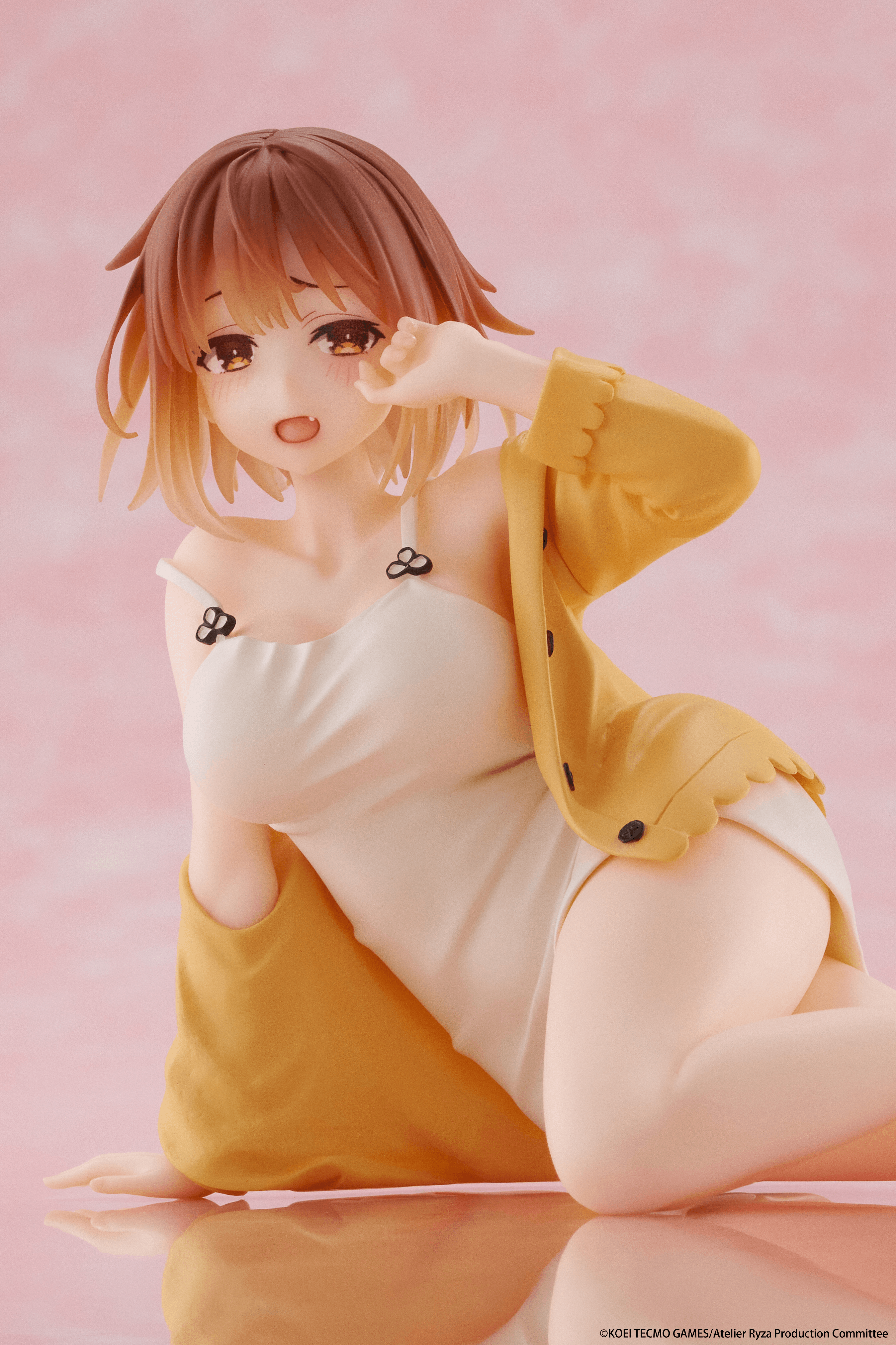 Atelier Ryza: Ever Darkness & the Secret Hideout Desktop Cute Figure - Ryza (Nightwear Ver.) Reissue | 840342405619
