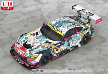 (Rerelease) 1/18th Scale Good Smile Hatsune Miku AMG: 2018 Final Race Ver.