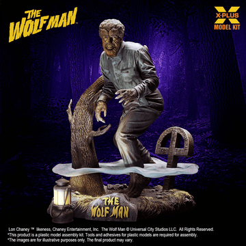 1/8 Scale Lon Chaney Jr. as Wolf Man Plastic Model Kit(4532149027090)