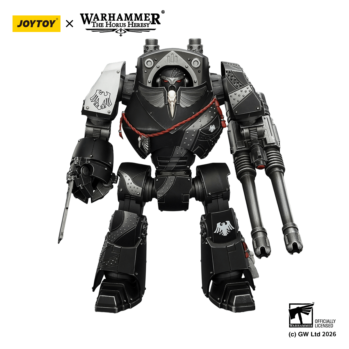 Raven Guard Contemptor Dreadnought with Gravis autocannon and Chainfist | 6927054404186