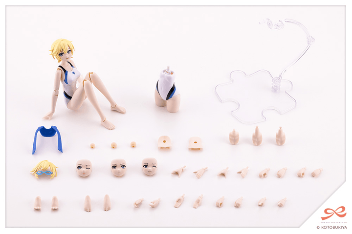 RUI SAOTOME【TOUOU HIGH SCHOOL COMPETITIVE SWIMSUIT】DREAMING STYLE WHITE DOLPHIN | 4934054087891