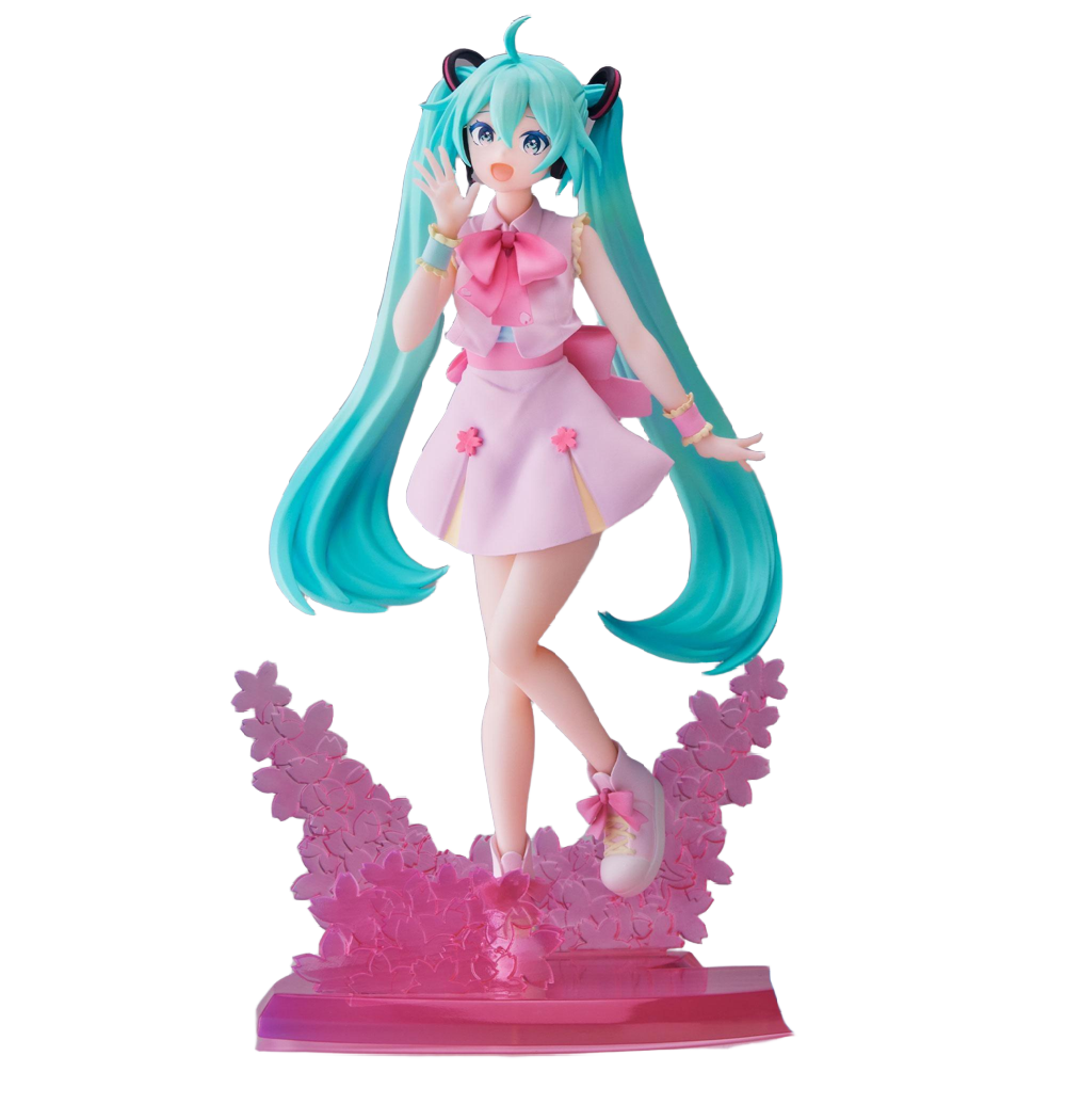 Hatsune Miku Series Sakura Miku Omutatsu Ver. Luminasta Figure | 4580779512707
