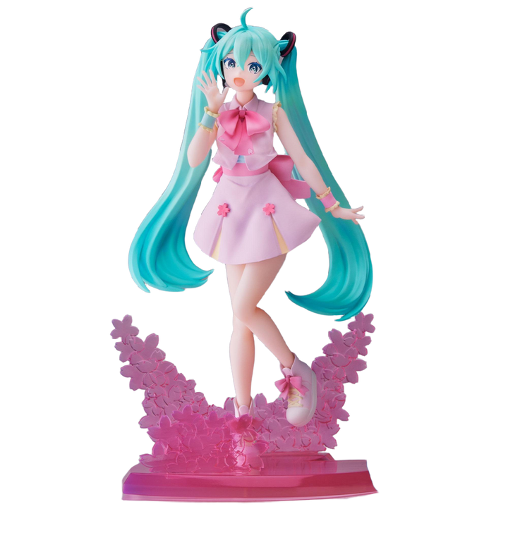Hatsune Miku Series Sakura Miku Omutatsu Ver. Luminasta Figure | 4580779512707