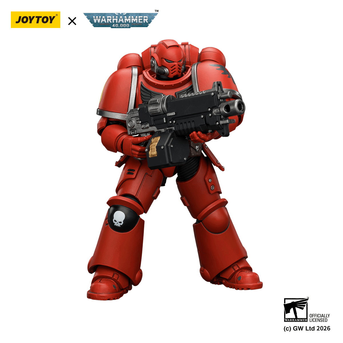 Blood Angels Intercessor with Bolt Rifle, Bolt Pistol and Chainsword | 6927054403820