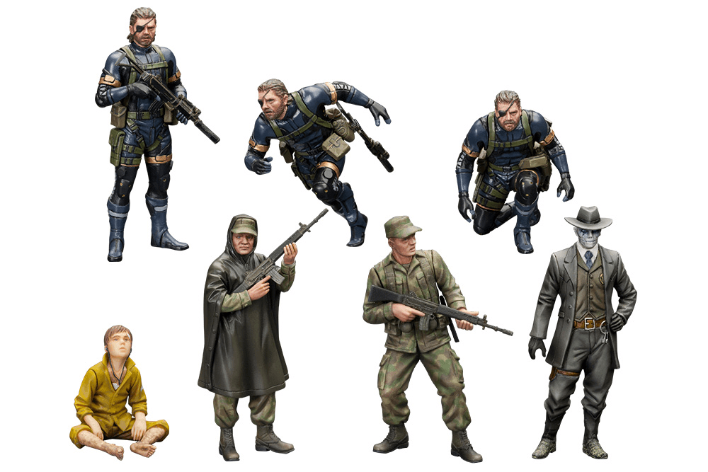 METAL GEAR SOLID GROUND ZEROES Set Model Kit | P-Rex Hobby