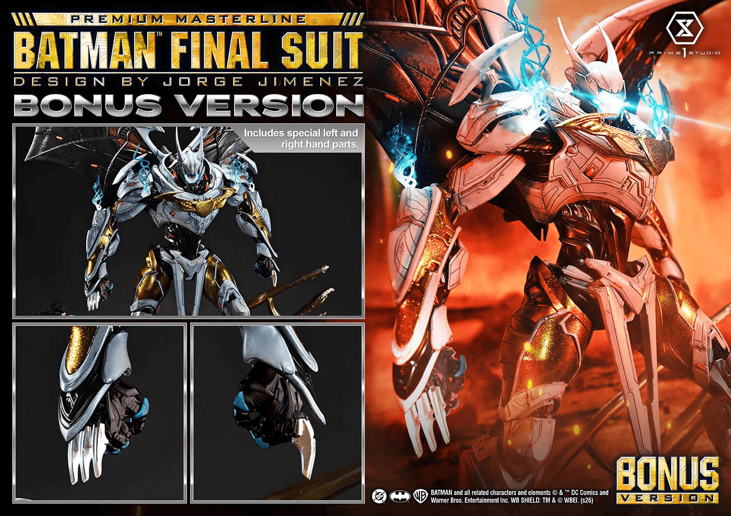 Premium Masterline Justice League (Comics) Batman Final Suit (Design by Jorge Jimenez) Bonus Version