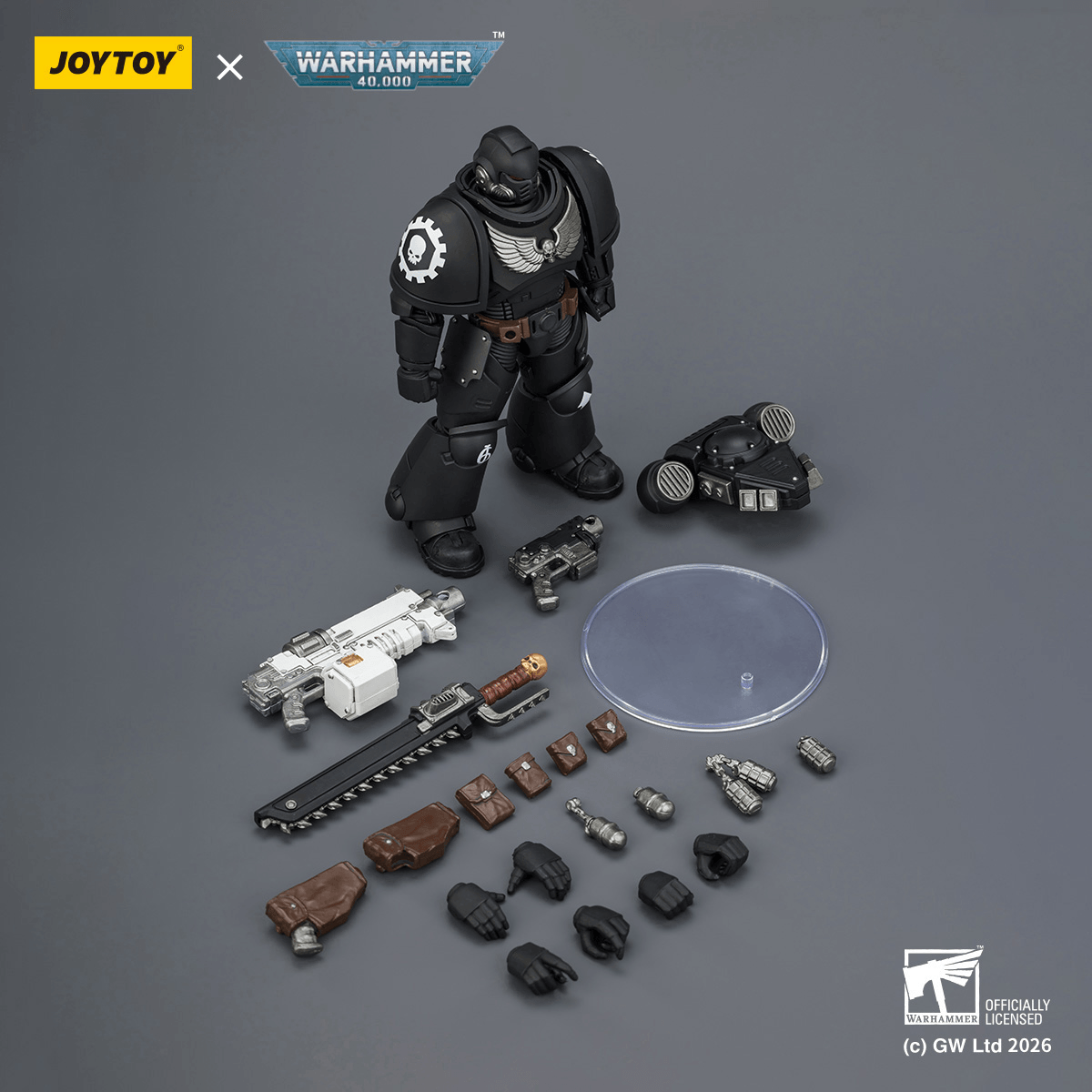 Iron Hands Intercessor with Bolt Rifle, Bolt Pistol and Chainsword | 6927054403837