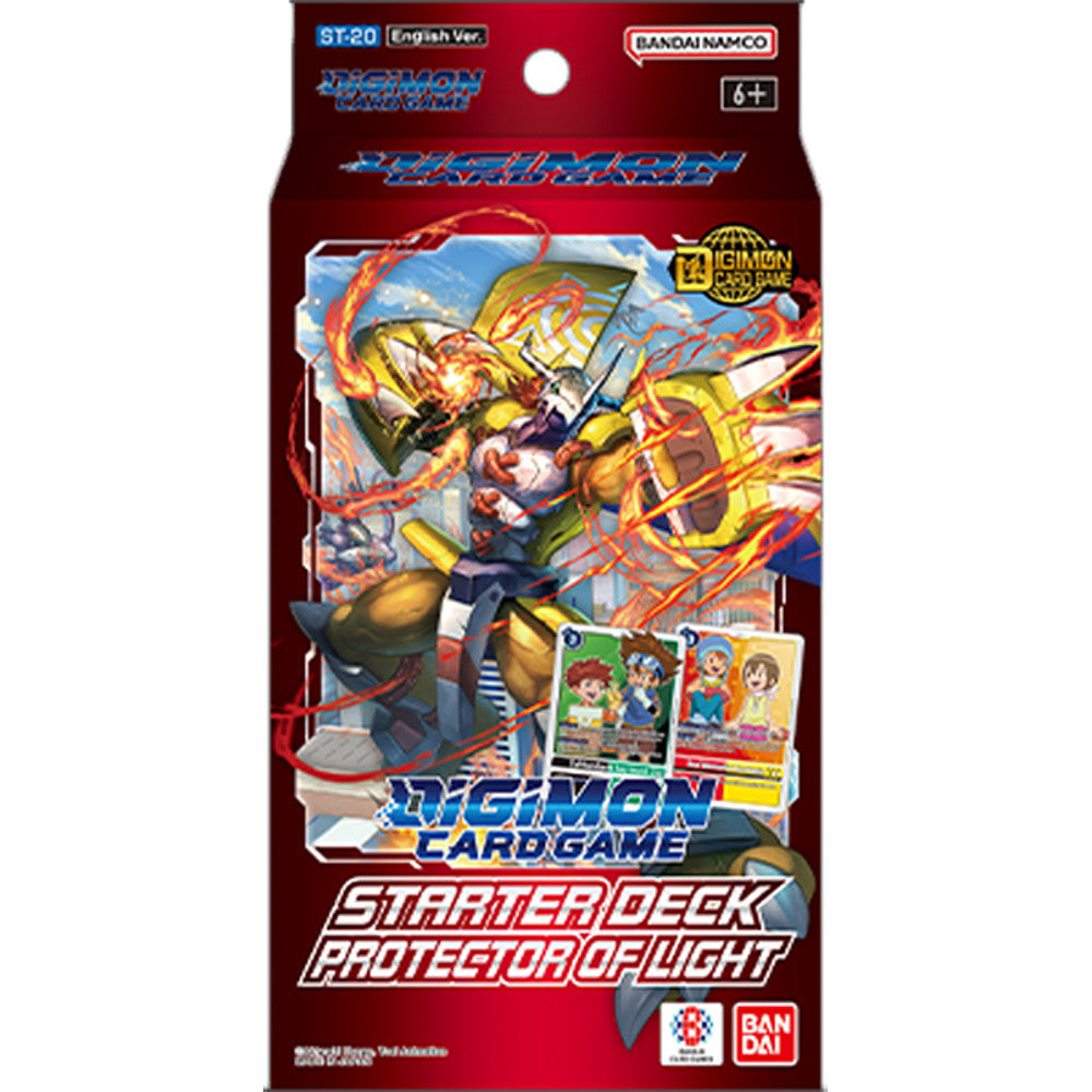 DIGIMON STARTER DECK PROTECTOR OF LIGHT (8/6)(810158830776)
