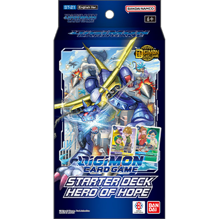 DIGIMON STARTER DECK HERO OF HOPE (8/6) | 810158830806