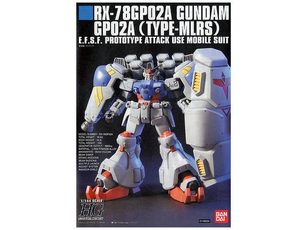 HGUC 1/144 #75 GP02A MLRS Custom | 4573102557308
