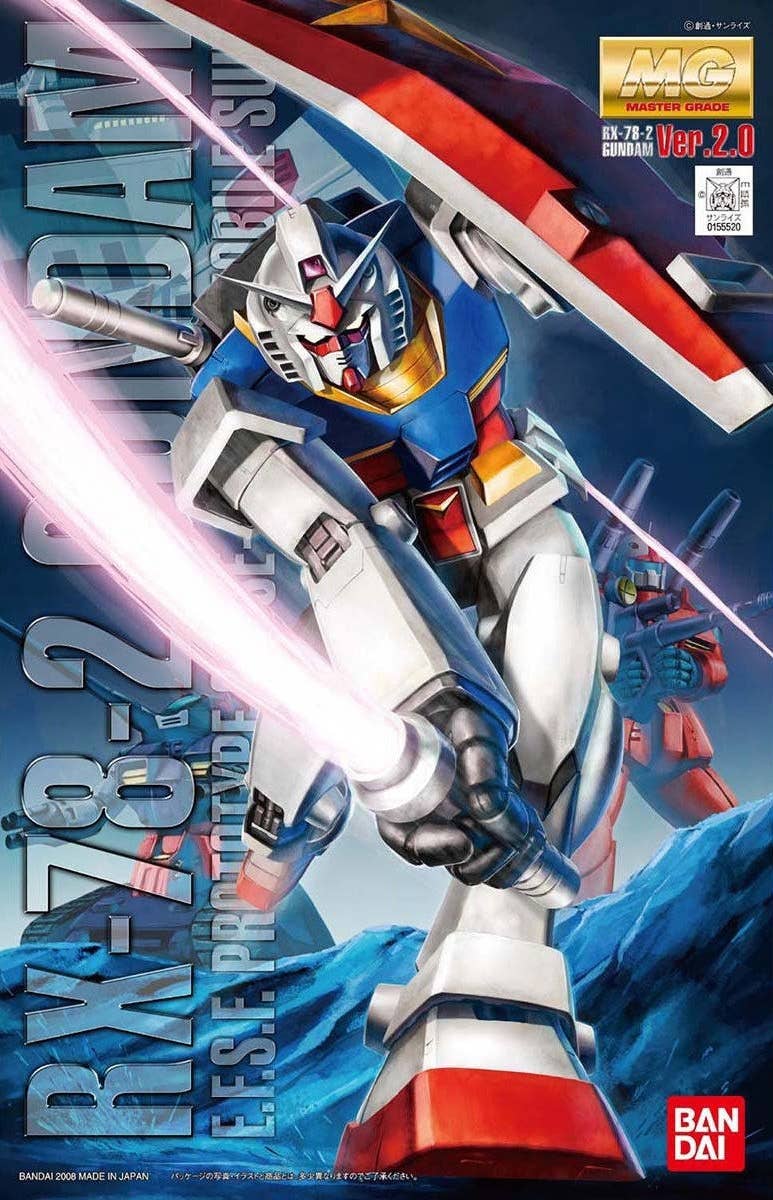 MG RX-78-2 Gundam Ver 2.0 Model Kit | P-Rex Hobby