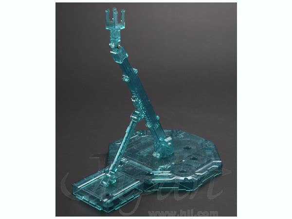 Bandai (Sparkle Clear) Green Action Base1 Display Stand 1/100, Bandai | 4573102582836