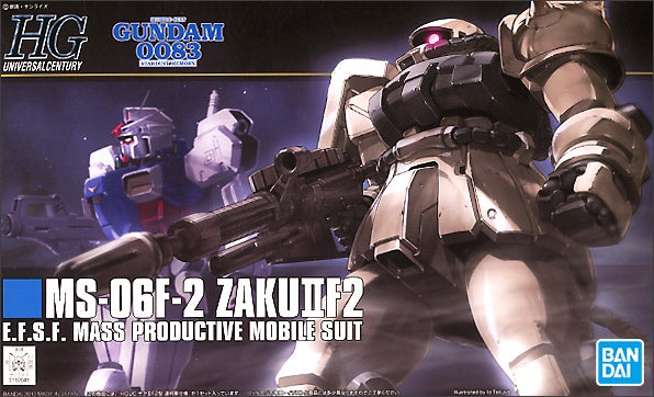 Bandai 1/144 HGUC F2-Zaku (Earth Federation Type)