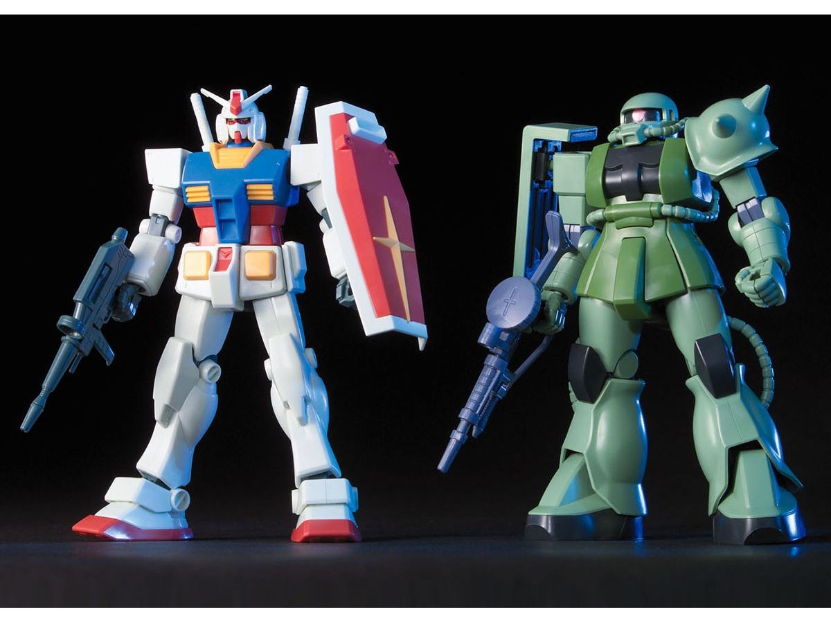 Bandai 1/144 HGUC Gunpla Starter Set