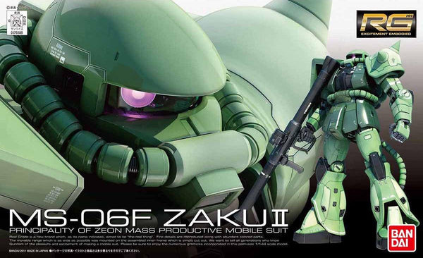 Bandai RG #04 1/144 MS-06F Zaku II Gundam