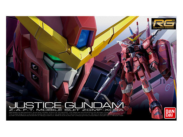 BANDAI Hobby RG 1/144 #09 Justice Gundam