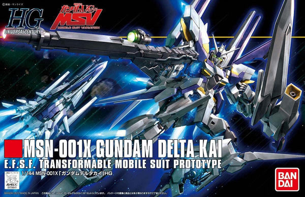 BANDAI Hobby HGUC 1/144 Gundam Delta Kai
