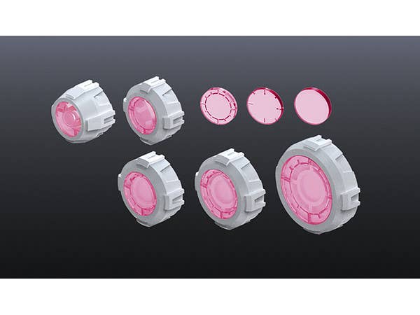 Builders Parts - HD Sight Lens Pink | 4573102619525