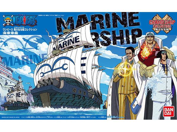 BANDAI Hobby One Piece - Grand Ship Collection - Marine Ship