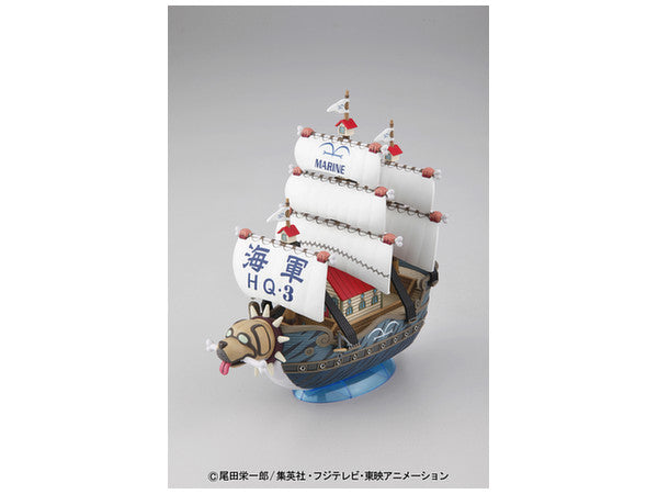 Bandai Grand Ship Collection #08 Garp's Marine Ship "One Piece"