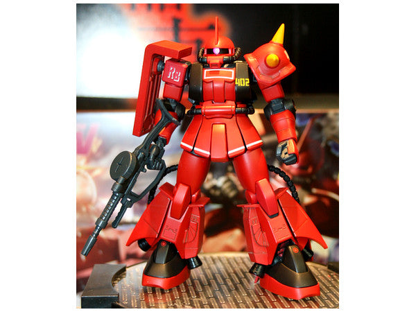 Bandai HGUC #166 1/144 MS-06R-1A Zaku II Johnny Ridden Custom "Mobile Suit Gundam" - UPC 4573102604002