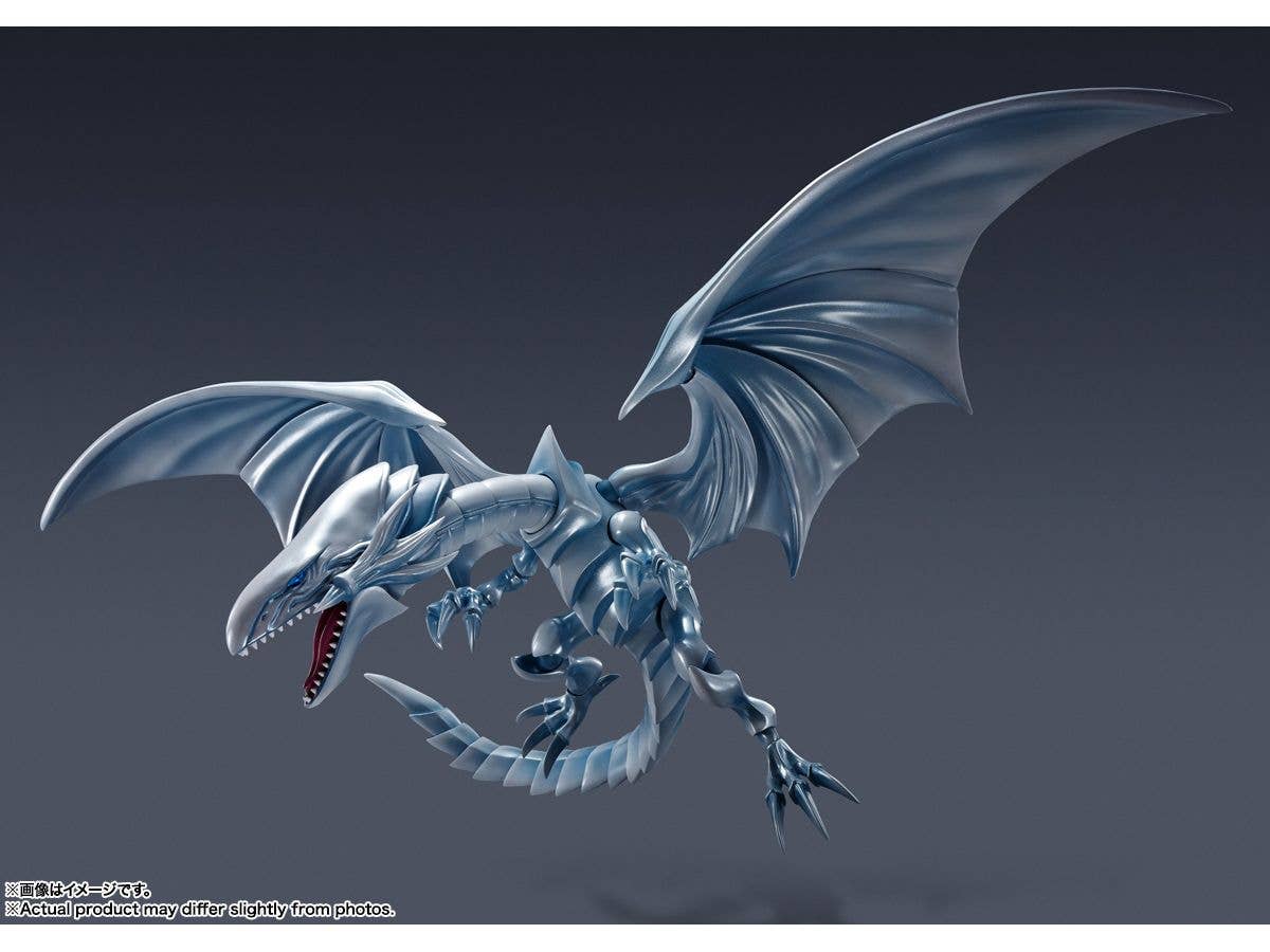BANDAI Tamashii BLUE-EYES WHITE DRAGON "Yu-Gi-Oh Duel Monsters", Bandai Spirits S.H.MonsterArts | 4573102654755