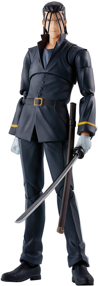 BANDAI Tamashii Hajime Saito "Rurouni Kenshin: Meiji Swordsman Romantic Story", TAMASHII NATIONS S.H.Figuarts | 4573102654816