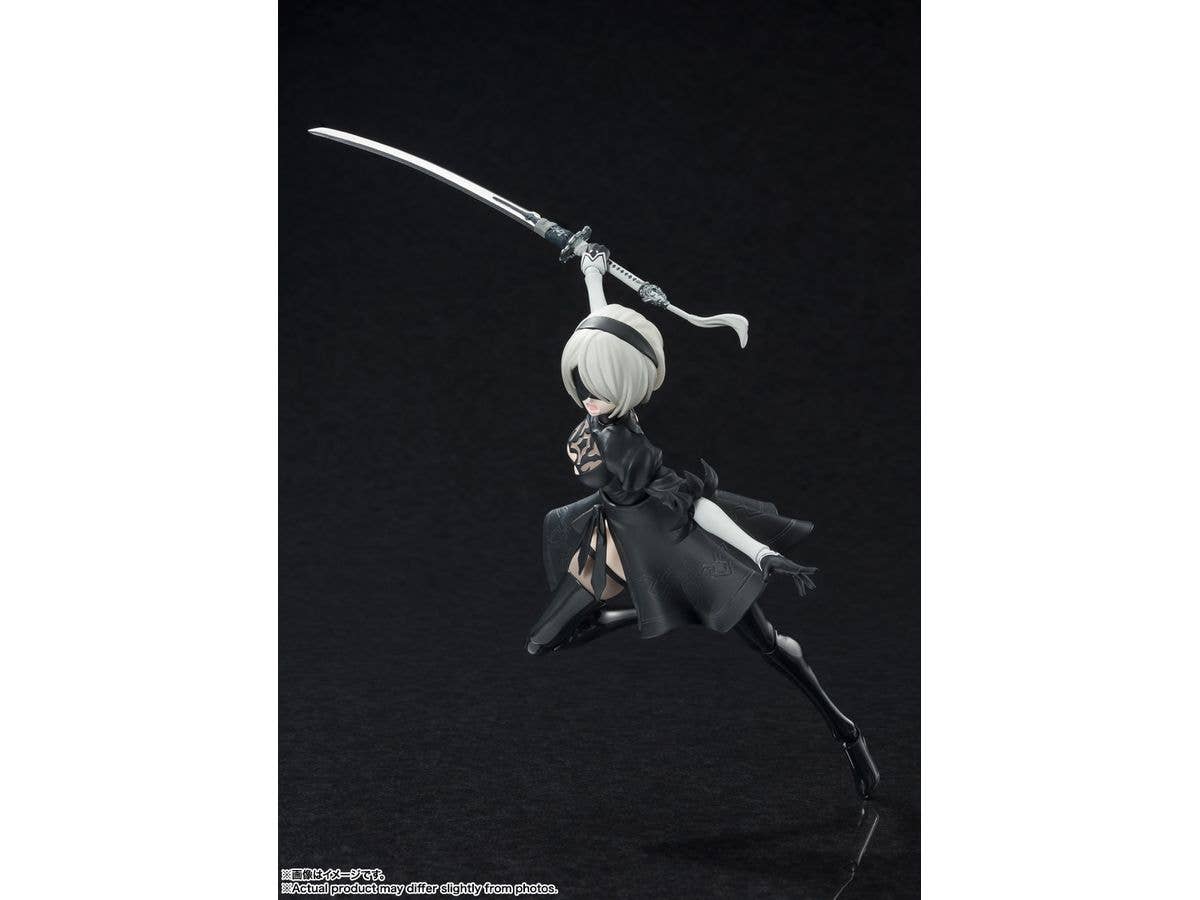 BANDAI Tamashii 2B "NieR:Automata Ver1.1a", Bandai Spirits S.H.Figuarts | 4573102655455