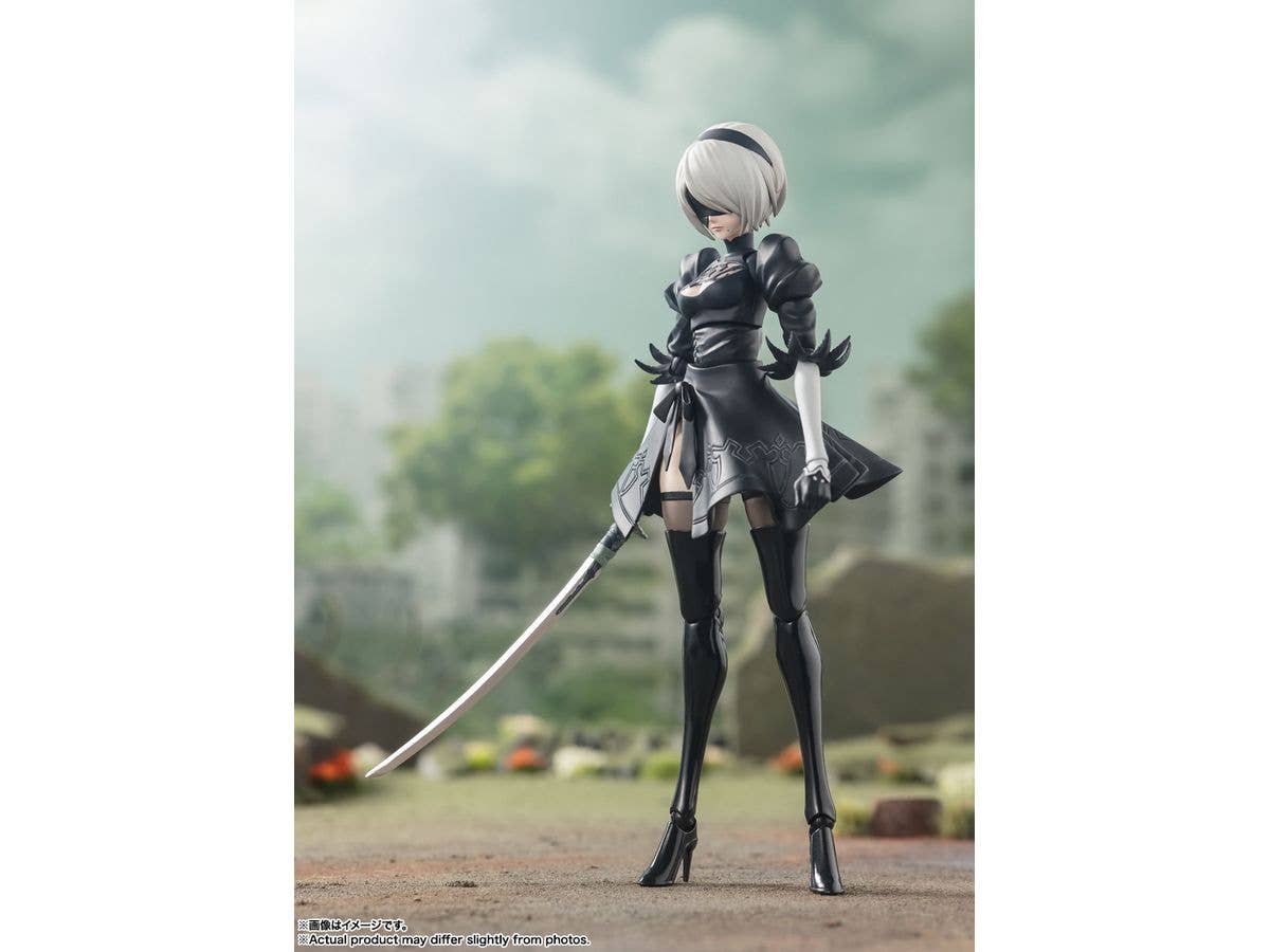 BANDAI Tamashii 2B "NieR:Automata Ver1.1a", Bandai Spirits S.H.Figuarts | 4573102655455