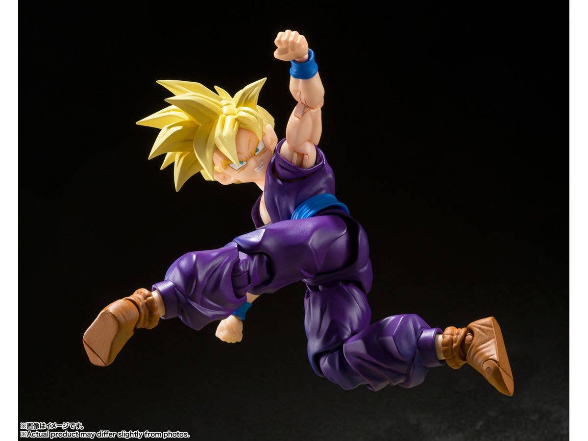 BANDAI Spirits Super Saiyan Son Gohan - The Warrior who Surpassed Goku - "Dragon Ball Z", TAMASHII NATIONS S.H.Figuarts | 4573102655547