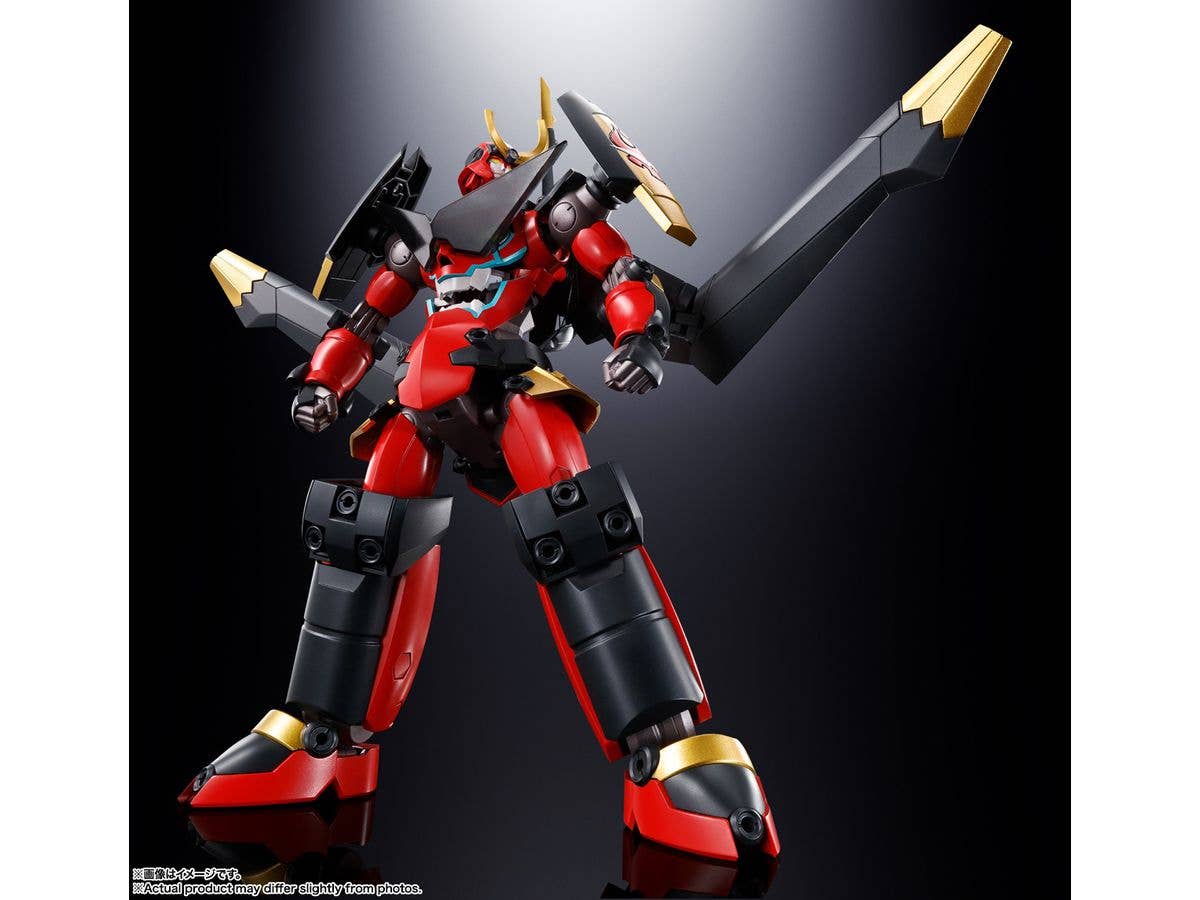 BANDAI Spirits GX-107 Gurren Lagann & Giga Drill Set "Tengen Toppa Gurren Lagann", TAMASHII NATIONS Soul of Chogokin | 4573102657572
