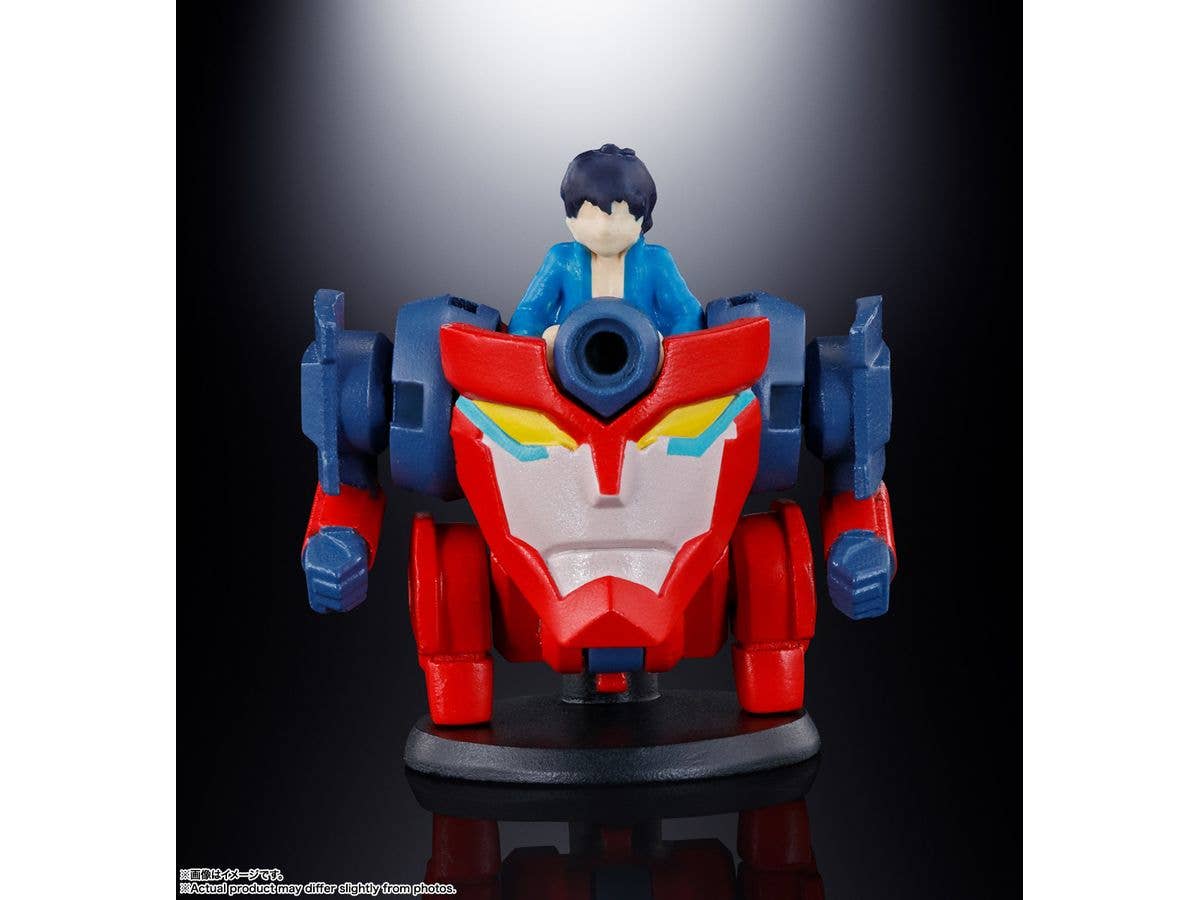 BANDAI Spirits GX-107 Gurren Lagann & Giga Drill Set "Tengen Toppa Gurren Lagann", TAMASHII NATIONS Soul of Chogokin | 4573102657572