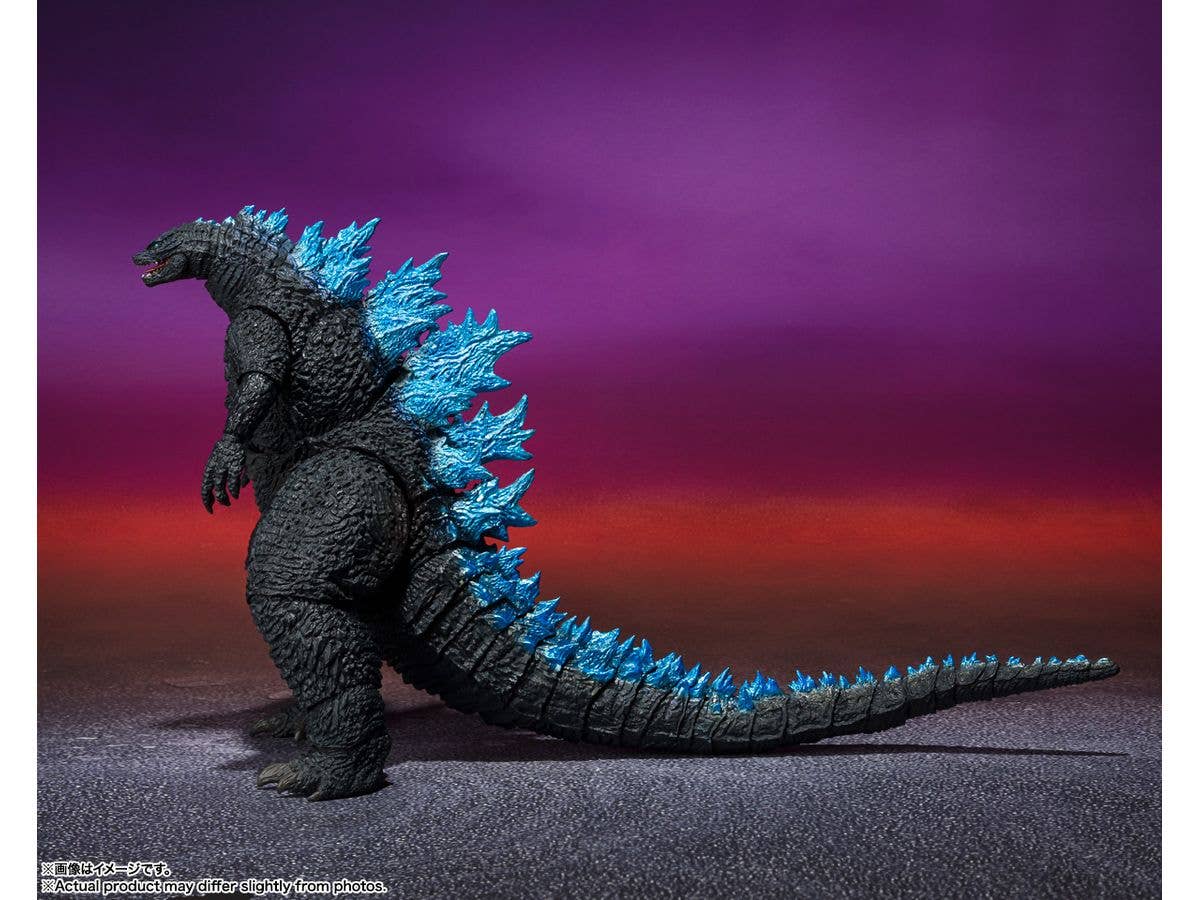 BANDAI Tamashii GODZILLA FROM GODZILLA x KONG: THE NEW EMPIRE [2024], TAMASHII NATIONS S.H.MonsterArts | 4573102660442