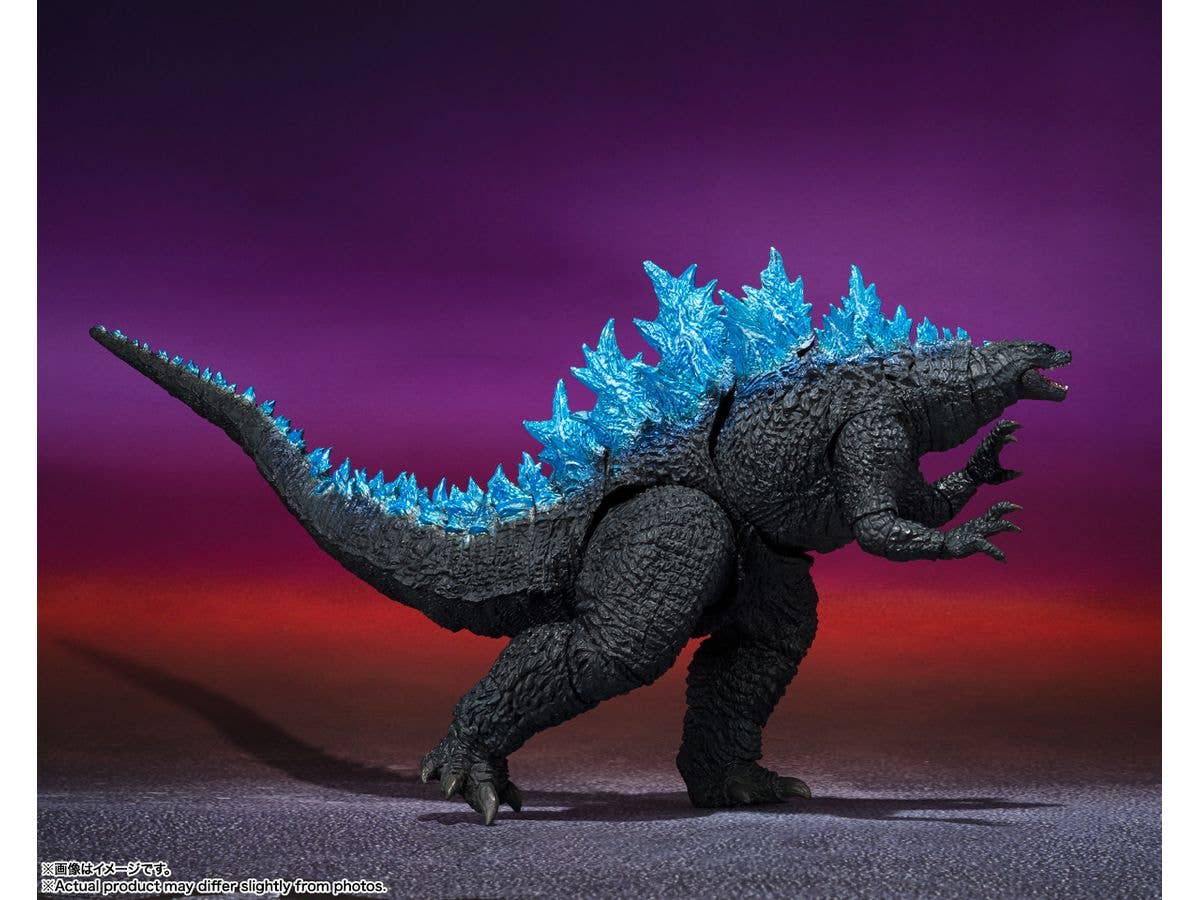 BANDAI Tamashii GODZILLA FROM GODZILLA x KONG: THE NEW EMPIRE [2024], TAMASHII NATIONS S.H.MonsterArts | 4573102660442