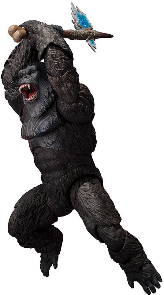 BANDAI Tamashii KONG FROM GODZILLA x KONG: THE NEW EMPIRE [2024], TAMASHII NATIONS S.H.MonsterArts | 4573102660459